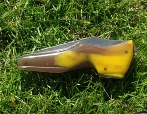 Vintage seltenes sowjetisches Gefängnismesser (UdSSR) Art 1980. Gefängniskunst - Bild 1 von 24