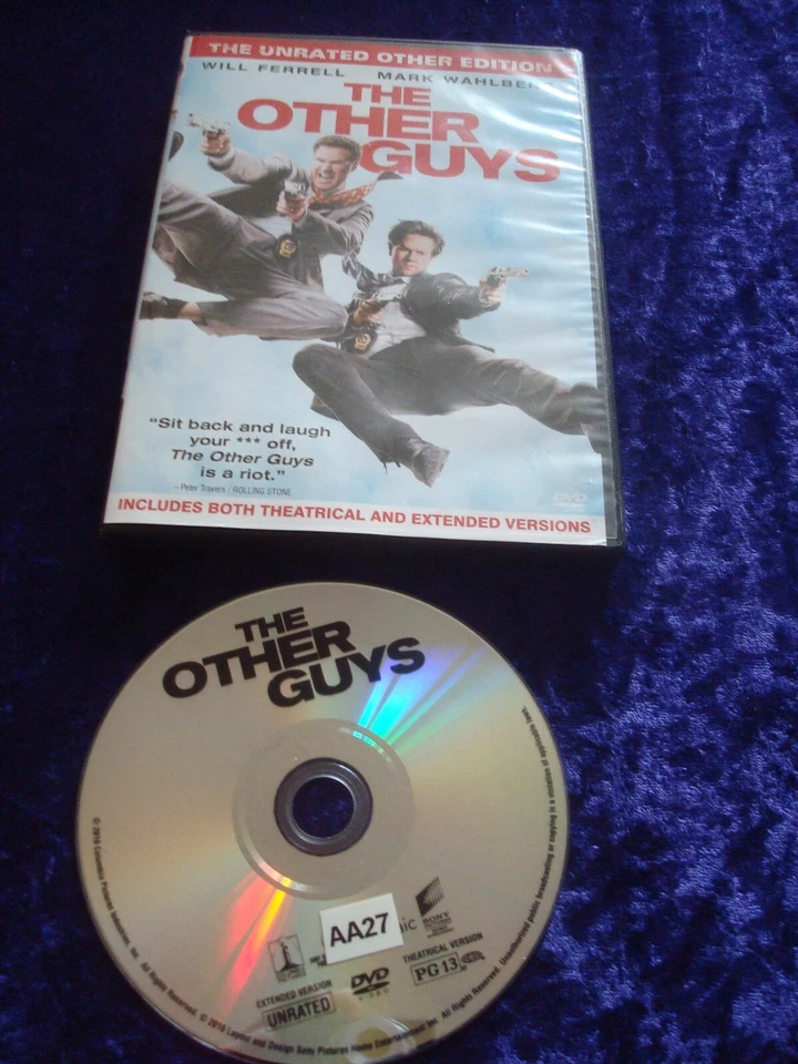 DVD THE OTHER GUYS WILL FERRELL MARK WAHLBERG UNRATED VERSION NTSC R1 - Image 1 of 1
