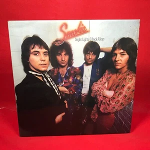 SMOKIE Bright Lights & Back Alleys 1977 UK Vinyl LP + INNER It's Your Life RAK A - Picture 1 of 6