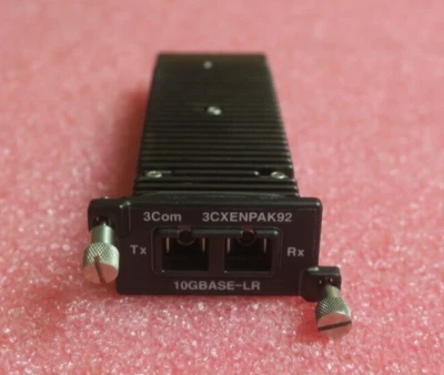 3COM XENPAK 10Gbase-LR 1310nm 10km SMF DOM Transceiver Module 3CXENPAK92 - Image 1 of 4