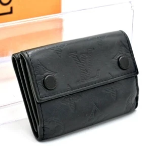 LOUIS VUITTON Discovery Compact Monogram shadow Wallet M67631 Tri-fold - Imagen 1 de 10