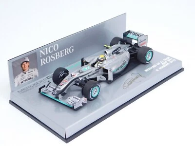 MINICHAMPS Nico Rosberg Mercedes GP Petronas AMG W01 410100004 1:43 2010 showcar - Bild 1 von 4