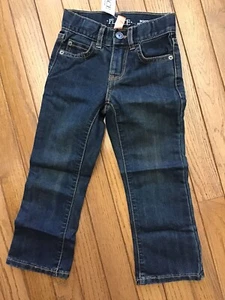 NWT The Children’s Place Youth Bootcut Jeans Size 4 Slim Dark Blue (C15-11) - Picture 1 of 7
