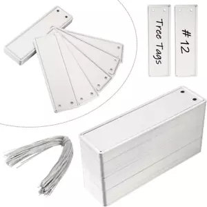120PCS Aluminum Plant Labels with Wires - Double-Sided Metal Tags - Picture 1 of 12