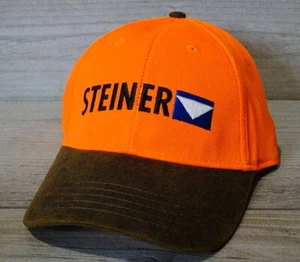 Steiner Optics Men's Hunter Blaze Orange Hunting Riflescopes Shooting Hat Cap - Picture 1 of 3
