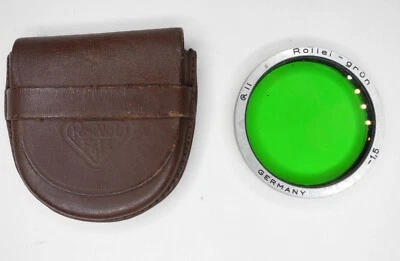 (DESGASTE PESADO) Rollei Verde/Grun -1,5 RII Bay II Bay 2 Filtro de lente de cámara Foto 1 de 4