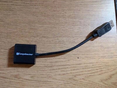 Comprehensive Display Port to VGA Video Adapter - Black - Image 1 of 3