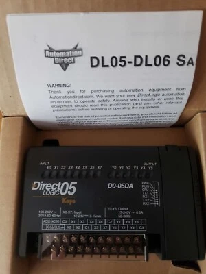 AutomationDirect DL05-DL06 (D005DA) PLC - Image 1 of 2