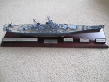 Danbury Mint USS New Jersey Signed By Three Men Who Served On The Ship 283/2500