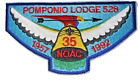 Lodge # 528 Pomponio S-28 35Th Anniversary 1957-1992 Noac Blue Brd Oa Flap Mint