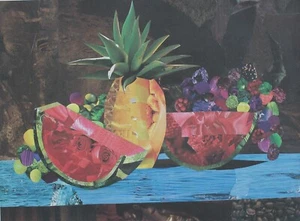 KATHE TANOUS, LITOGRAFÍA DE COLLAGE - Imagen 1 de 2