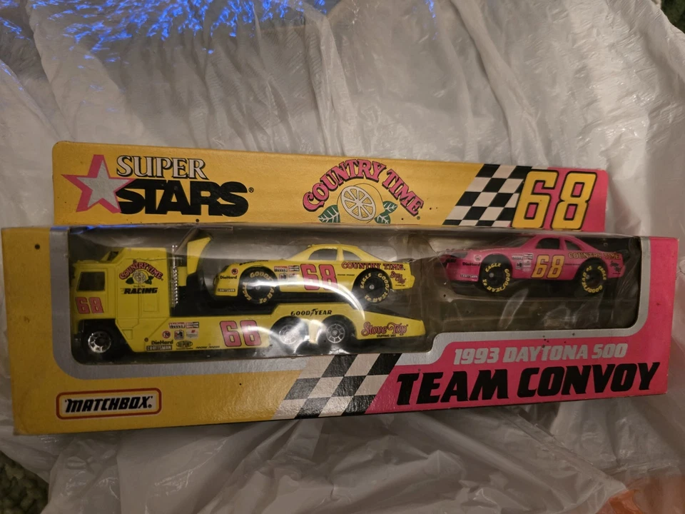 Bobby Hamilton #68 Country Time 1993 Daytona 500 Team Convoy - Image 1 of 1