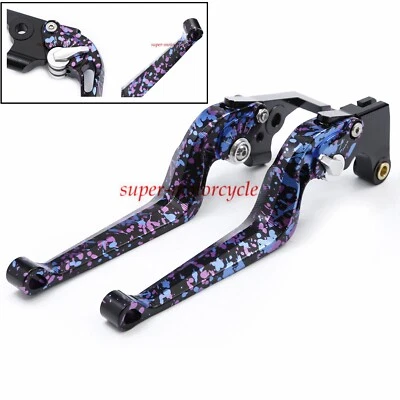 For K1200S 2004-2008 K1200R 2005-2008 Brake Clutch Lever Camouflage Long/Short - Image 1 of 4