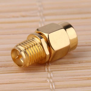 2pcs Full Copper Female to Male NIC Connector Adapter Router - Zdjęcie 1 z 4