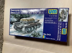 1/72 UM-MT Models German Mun Schl 38(t) Munitionsträger Bausatz # 342 - Bild 1 von 12