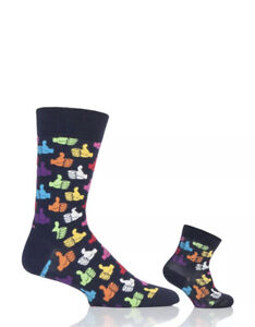 Happy Socks Two Peas In A Pod Socks Gift Box Set - Pack of 2!! New!!