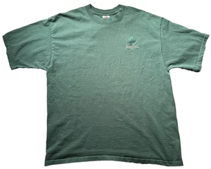 Vintage T-Shirt Minnesota Tree Forest bestickt XL grün kurzarm Outdoor Tee - Bild 1 von 6