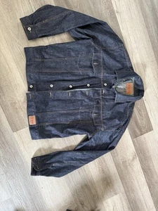 Guess Denim Jeans Trucker Jacke Blau Made In USA Vintage 90er Herren XL - Bild 1 von 4
