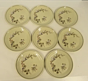 Royal Doulton Vintage Bredon Hill Lambethware Small Dinner Plates x8  #BT - Picture 1 of 7