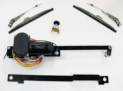Ford Model A Truck 12V Electric Wiper Motor Kit 1928 - 1929 - Image 1 of 3