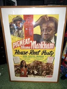 House Rent Party Movie Poster Pigmeat"Markham BlackCasHollywood Posters 32x46inc - Picture 1 of 6