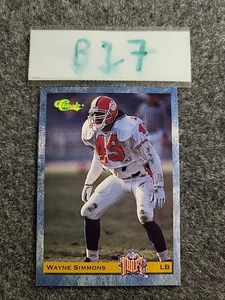 1993 Classic Draft Picks - Wayne Simmons #92 (RC) - Bild 1 von 2