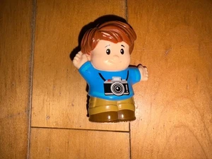 Little People Going Camping Jack Brown Hair Camera Figure - Picture 1 of 3