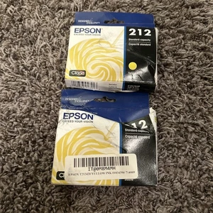 Original EPSON Claria 212 Tintenpatrone Gelb Standardkapazität Ablaufdatum - Bild 1 von 2