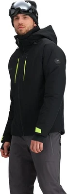 Obermeyer Men's Kenai Jacket, Black, Large - Image 1 of 4