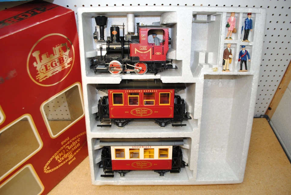 LGB 1981 Lehmann 100 Years Anniversary Steam Passenger Train Set *G-Scale* - Image 1 of 4