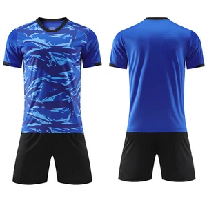 Kids Boys Soccer Basketball Jersey Outfit Short Sleeve T-Shirt with Shorts Set - Picture 1 of 79