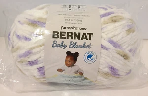 NEW Sealed Bernat Blanket Big Ball Yarn Little Lilac  161104-04113 LARGE 10.5 OZ - Picture 1 of 6