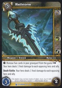 World of Warcraft TCG Hailstorm - Icecrown 192/220 - Picture 1 of 2