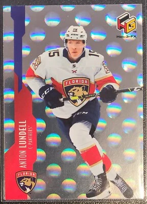 ANTON LUNDELL 2021-22 UPPER DECK EXTENDED SERIES HOLOGRFX SP #HG-3 WOW! - Image 1 of 2