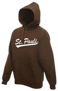 ST. PAULI Kapuzenpullover, braun - Bild 1 von 1