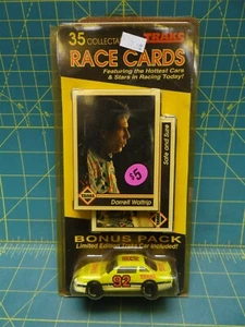 Traks 35 Collectable Race Cars w/ Limited Edition Traks Car Darrell Waltrip - Picture 1 of 3