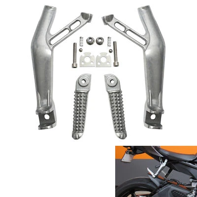 Rear Passenger Foot Pegs Bracket Fit For Yamaha YZF-R1 15-2025 YZF-R6 2017-2022 - Image 1 of 4