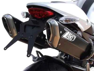 DUCATI MONSTER 696/796/1100 ZARD ITALIA ALU STEEL RACING EXHAUST SILENCER - Picture 1 of 4