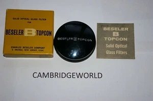 BESELER TOPCON FILTER BOXES and FILTER INSTRUCTION LEAFLET BESELER B TOPCON - Picture 1 of 1