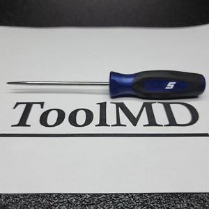 Snap-on Tools USA NEW POWER BLUE Mini Soft Grip Straight Awl Pick SG3ASAC - Picture 1 of 5