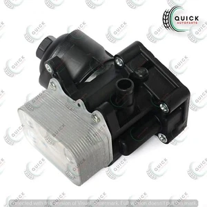 SKODA FABIA 2008-2014 1.2 TDi OIL FILTER HOUSING & COOLER 03P115389A 03P115389B - Picture 1 of 8