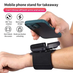 Opaska na rękę Uchwyt na telefon Bransoletka Wygodna do biegania Outdoor Sport Turystyka - Zdjęcie 1 z 7