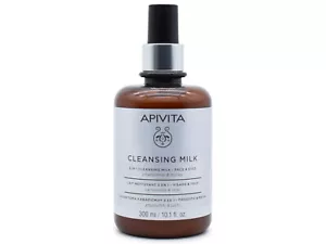 Apivita Reinigungsmilch Gesicht Augen Make-up Entferner 300ml Kamille Honig Reiniger - Bild 1 von 2