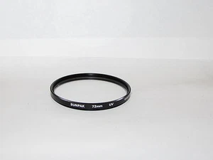 Used Sunpak UV Protector 72mm Lens Filter Made in Japan O33260 - Picture 1 of 1