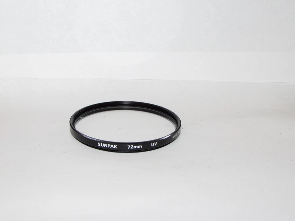 Used Sunpak UV Protector 72mm Lens Filter Made in Japan O33260 - Image 1 of 1