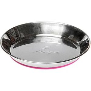 Rogz Pink Stainless Steel Bowl for Cats - Picture 1 of 3