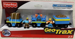 Geotrax Push Fahrzeug Reparatur Team Payton Pumper Paul Neu in Verpackung Fisher Price P8961 - Bild 1 von 5