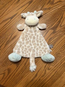 Demdaco Lift the Spirit Luxurious soft Baby Giraffe Lovey Security Blanket rattl - Picture 1 of 9