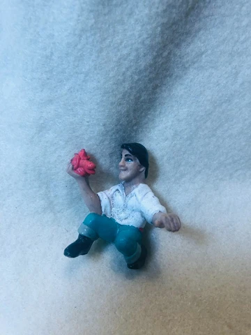 Figurine Vintage Disney La Small Mermaid Prince Eric 2in Cover