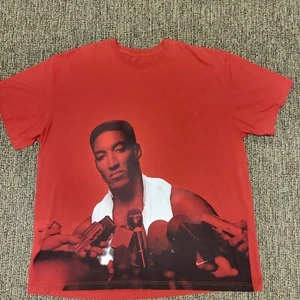 Scottie Pippen Chicago Bulls Nike Face The Media Behind The Mic Shirt XXL - Picture 1 of 1